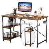 2020 Modern Home Office Professional Student Study Writing Computer Desk Black Color Furniture Desks thumbnail-2