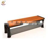 Outdoor Backless Wood Park Bench BH19404 thumbnail-2