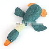 Hot Selling Durable Wild Goose Squeaky Interactive Canvas Dog Toy thumbnail-5