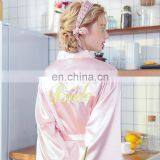 3/4 Sleeve Satin Fabric Uniforms Spa Salon Uniform Ladies thumbnail-6