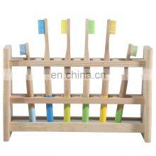 Free Sample CE Biodegradable Charcoal Bristles OEM Bamboo Toothbrush With Customized Logo thumbnail-3