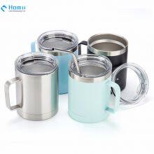 18/8 Stainless Steel Insulated Tumbler Mug With Handle thumbnail-1