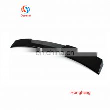 Manufacture New ABS Material Made Unpainted Shiny Black No Hole To Easy Install Blade Type Rear Wing Spoiler