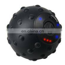 3-speed Therapy Roller Vibration Massage Ball Vibrating Massage Ball Customized Wholesale PU Peanut Massage Ball thumbnail-2
