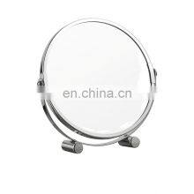 17 cm Standing Chrome Plated Bathroom Mirror