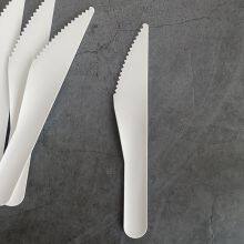 Compostable Kitchen Knife Set Biodegradable Disposable Paper Pulp Cutlery