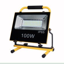 Outdoor Camping lamp IP66 Floodlight 100W Led Rechargable Flood Light