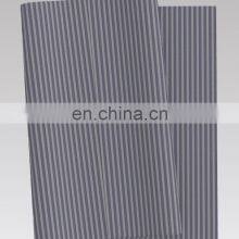 Popular Elegant Design 94% Cotton 6% Linen Yarn Dyed Blue Stripe Fabric for Dress