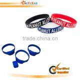 Custom Logo Silicone Rubber Wristbands thumbnail-1
