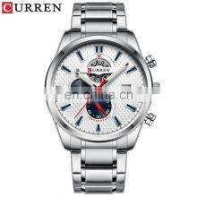 CURREN Brand Men Watch Mens Watches Top Brand Fashionable Men Match Stainless Steel Gold Watch thumbnail-2