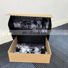Custom Logo Eco Friendly Postal Cardboard Paper Self Tear Corrugated Shipping Mailer Box Zipper Packaging Box thumbnail-5
