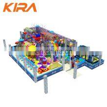 Indoor Playground Equipment With Different Kinds of Colorful Slides for Kindergarten thumbnail-2