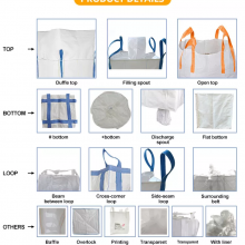 Grocery Big Bag Reusable Jumbo Bag FIBC Empty Gravel Big Bag 2500 kg thumbnail-4