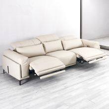 Sofa Living Room Leather Small Apartment Straight Row Leisure Sofa Designer Creative Modern Minimalist Combination Down Sofa