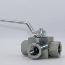 3 Way Hydraulic Ball Valve thumbnail-2