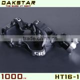 DAKSTAR Camping Items HT16-1 CREE XML T6 1000LM 18650 Rechargeable Aluminum Head Torch
