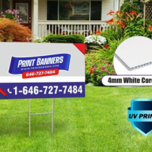 Customizable 4mm PP Coroplast Sign Sheets – Lightweight and Weather-Resistant Panels thumbnail-2