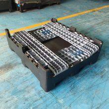 Heavy Duty HDPE Plastic Pallet Box Stackable for Industrial Cargo Storage & Sea Shipping thumbnail-1