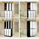 6 Section Home Furniture 2 Tier Steel Locker Changing Room Shower Clothing Storage Locker thumbnail-3