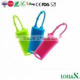 Customized Logo Silicone Coloring Hand Sanitizer Pocket Holder thumbnail-2