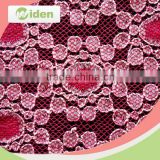 Fancy bright red color cotton and nylon net lace African lace fabric                        
                                                                                Supplier's Choice