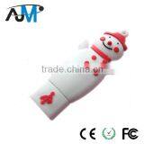 8gb Custom PVC Usb Stick Flat Usb Memory Stick Christmas Usb Promotion Gift