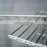 Folding Stainless Steel 3 Tiers Sliding Clothes Rack thumbnail-4