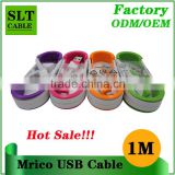 SLT Hot sale Micro USB Data Cable For Xiaomi Samsung Lenovo Android Mobile Phone