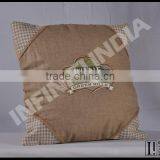 Vintage Look Canvas Cushion, Vintage Cushion thumbnail-1