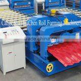 Metal Glazed Tile Roll Forming Machine