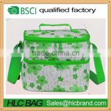 recyclable custom made lunch bag with zipper closure HL-CLB005