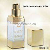 10ml 15ml 30ml Square Airless Colored Plastic Containers