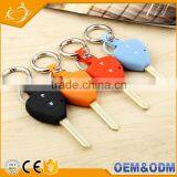 Beautiful Shape And Artful Design, Easy To Take With Silicone Car Key Cover Keychain For Toyota