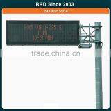 Cheap outdoor high quality scrolling electronic information board