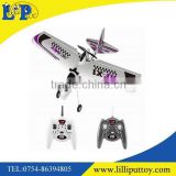 Hight quality 4CH 2.4G RC glider airplane toy with Light
