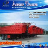 With 14 years Experience Hydraulic Dump Trailer,Famous brand hydraulic Cylinder Dump Semi Trailer