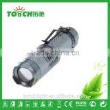 Mini High Power LED Flashlight Waterproof Zoomable Torch Light Portable Pocket Flashlight Led Lamp thumbnail-2