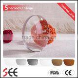 Ophthalmic Lenses 1.56 5 Seconds PGX S/F Photochromic Semi-finsished