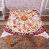 Round Table Overlay/round Table Cloths Cotton/round Tablecloth 120 thumbnail-3
