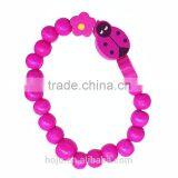 Latest Design DIY Wooden Beads Set Ladybird Theme for Girls to Bracelet and Necklace thumbnail-4