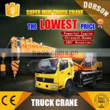 DORSON hot sale type 12 ton mini truck crane in Kazakstan for sale