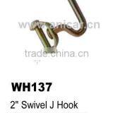 WH137 2" Swivel J Hook