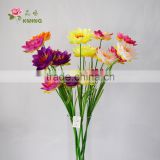 wholesale artificial floating lotus flower with blue color