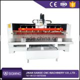 Wood furniture making 1325 cnc router machine , wood cutter cnc router with rotary axis