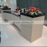 Kingkonree Custom Made Solid Surface Office Building Reception Desk