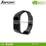 Bluetooth Vibrating Bracelet With Optional Heart Rate Monitor Fitness Band W311 thumbnail-4