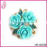 Korean Accessories Rhinestone Flower Brooch for Wedding Dress thumbnail-1