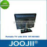 New 14inch LCD Portable TV With DVD Fit for Car Use thumbnail-2