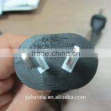 IRAM Approved 2 Pin Flat Blackish Green Argentina Power Cable