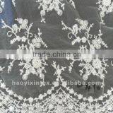 Embroidery Lace Fabric fo Wedding thumbnail-1